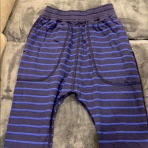 Hannah Andersson reversible joggers size 8